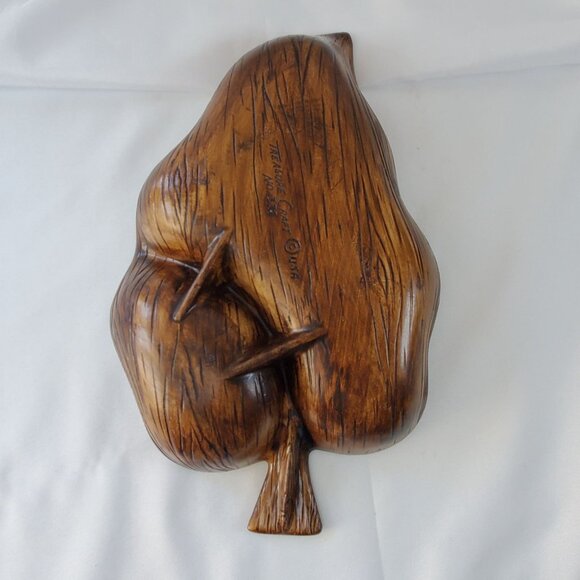 Treasure Craft USA No. 318 Vintage Leaf-Shaped Divided Serving Dish 13" MCM - Picture 15 of 16